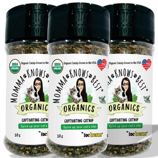 Catnip for Cats | USDA Organic | Grown in the US - 3-Pack ($19.99)