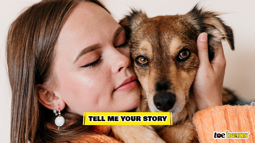 A Dog With Their Owner Image by Toe Beans