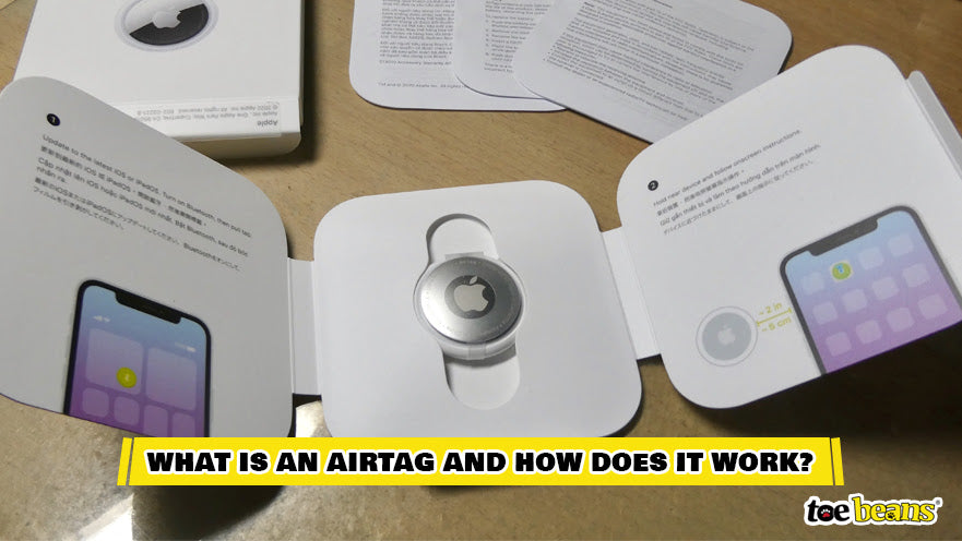 An Apple AirTag