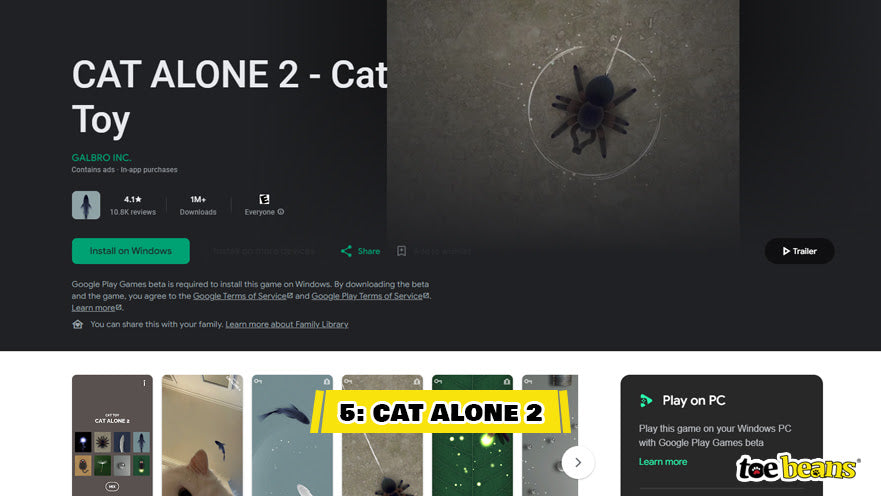 Cat Alone 2 for Android Image by Toe Beans