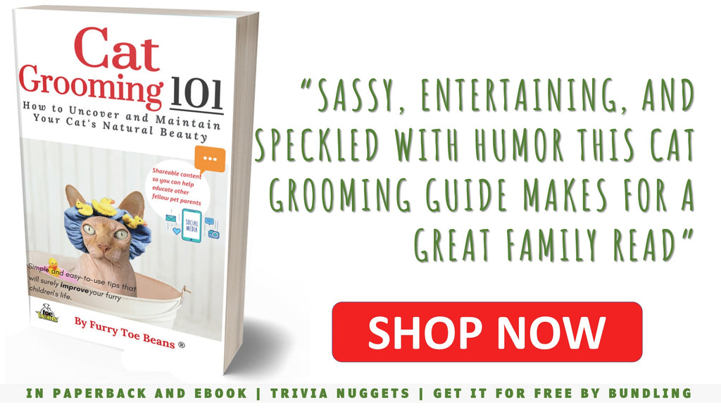Cat books by toe beans Grooming