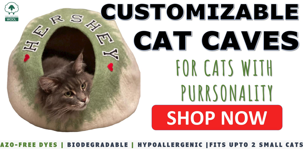 Cat cave cat beds by Toe Beans_2