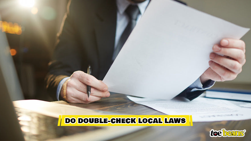 Checking Local Laws Image by Toe Beans