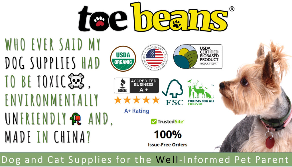 Dog supplies by toe beans