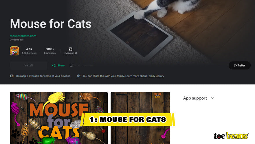 Mouse for Cats for Android Image by Toe Beans